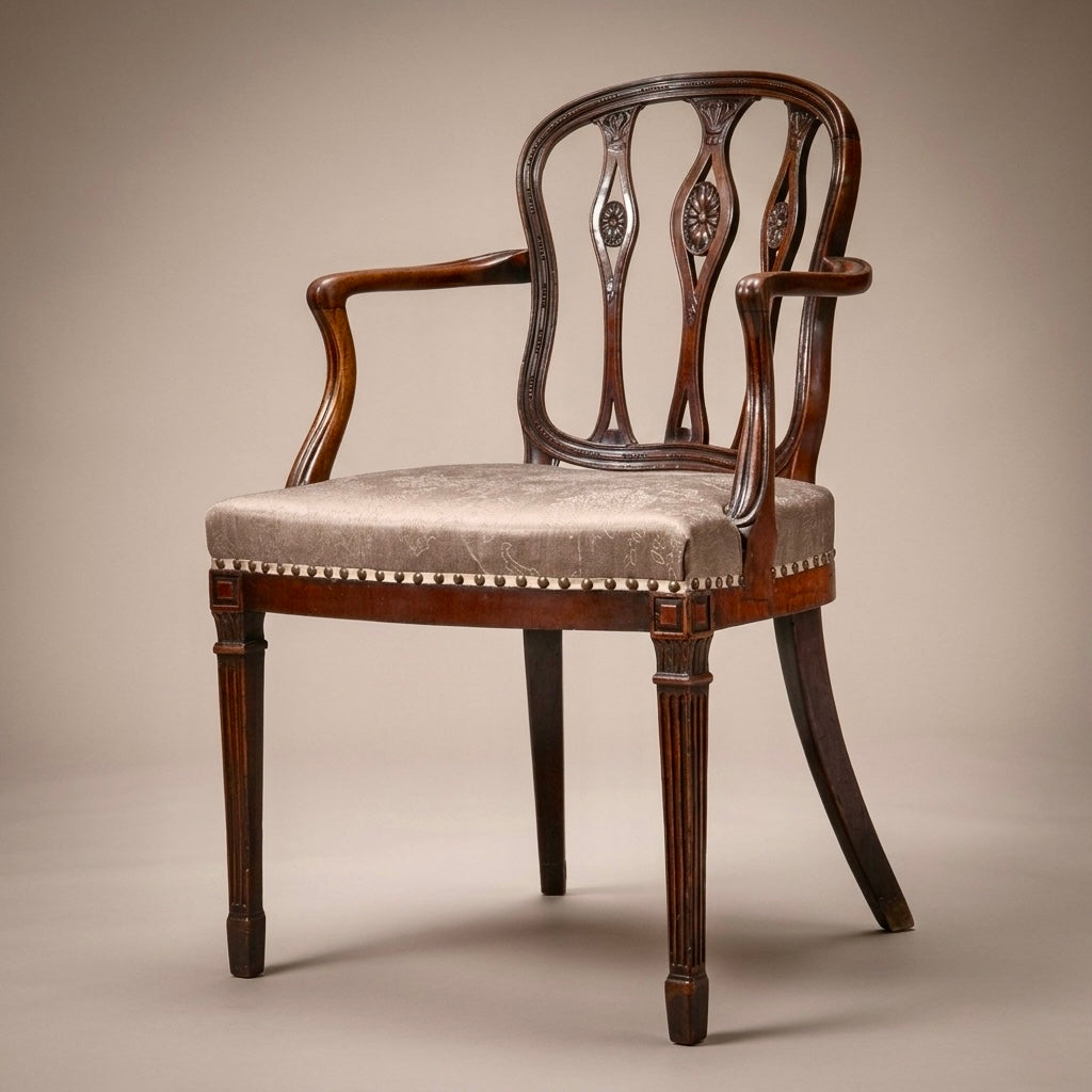 18th Century English Neoclassical Armchair