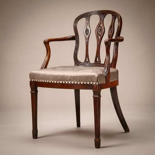 18th Century English Neoclassical Armchair