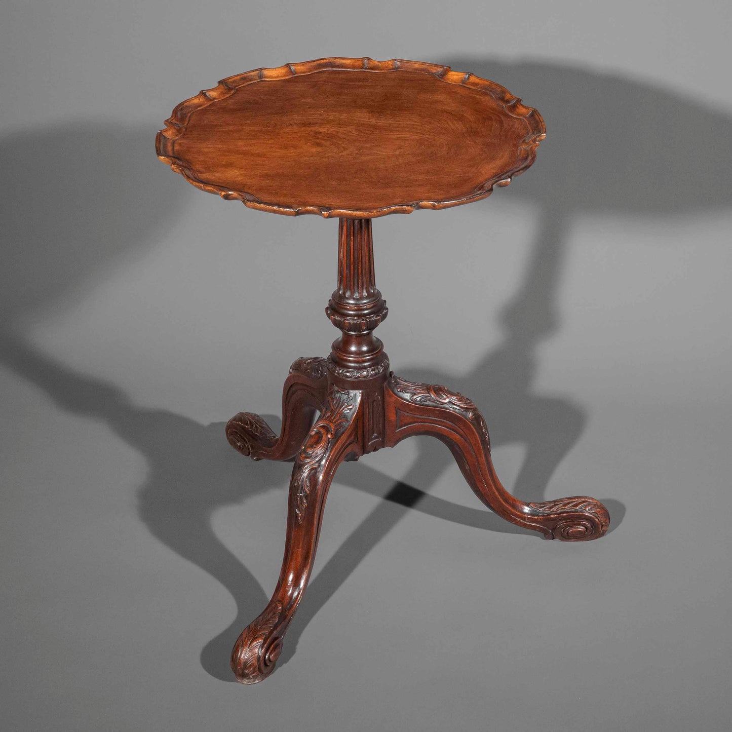 18th Century Pie-Crust Wine Table