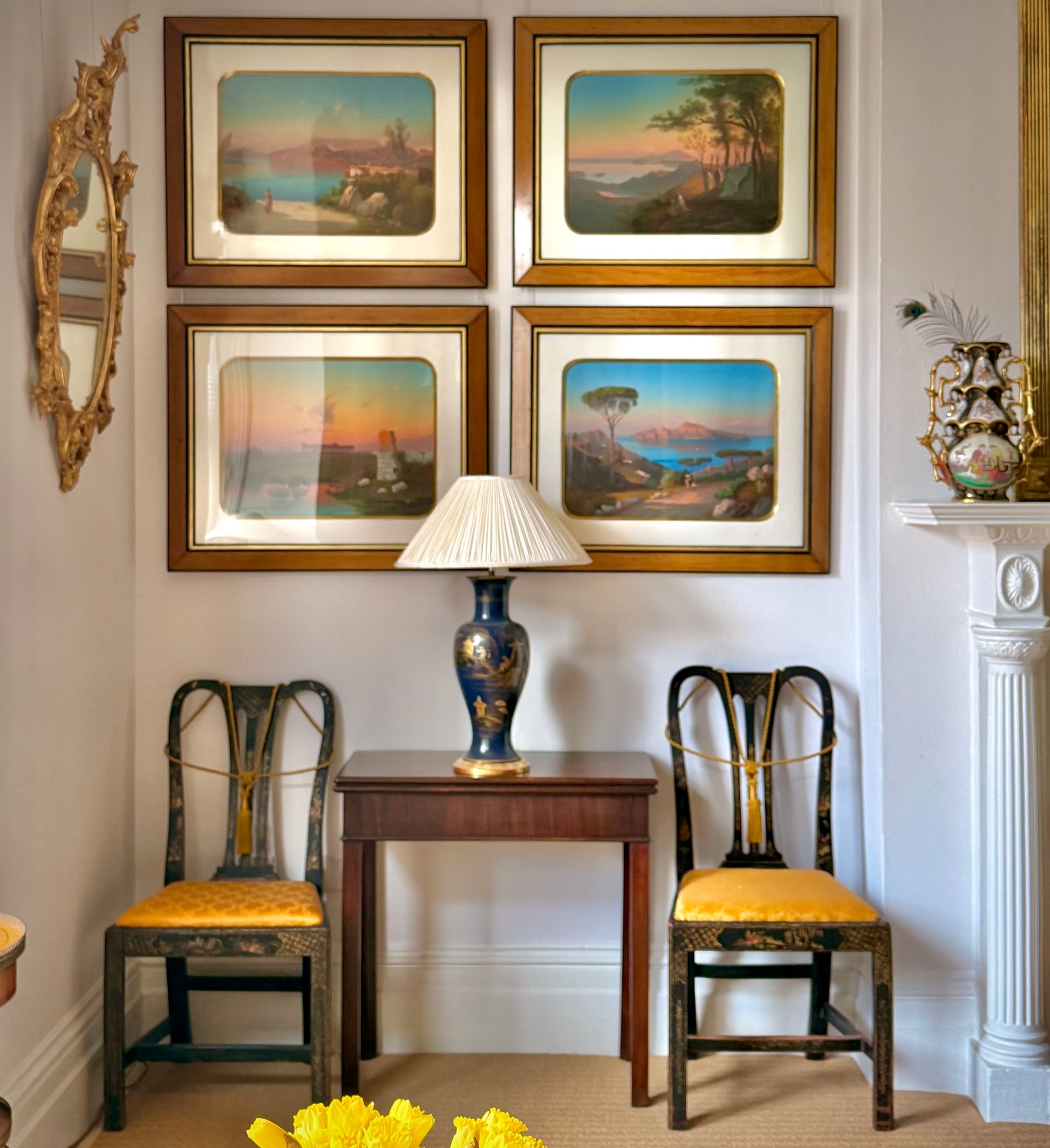 antique 18th century English Georgian side table