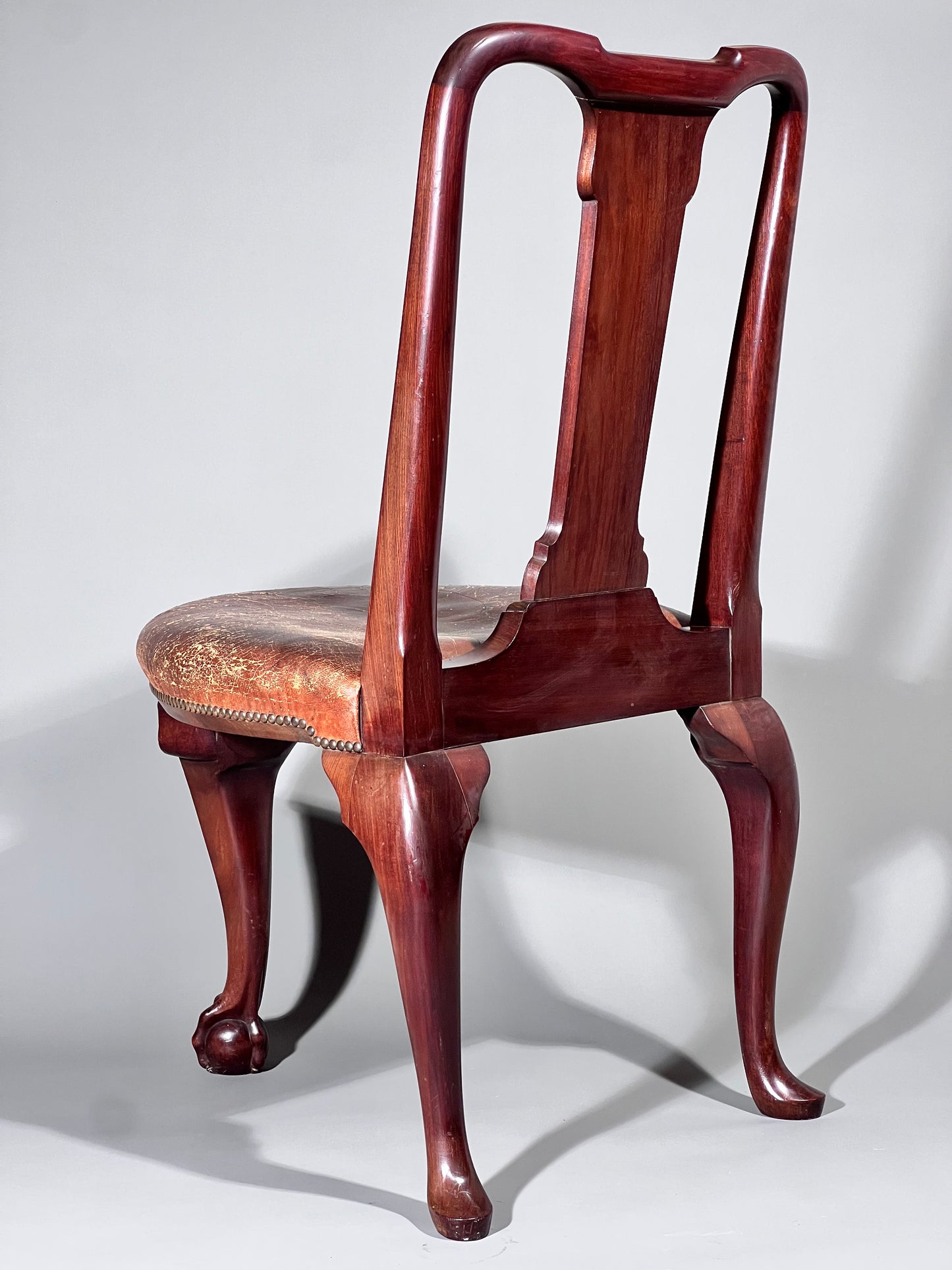 19th Century Queen Anne Style Tripod Chair