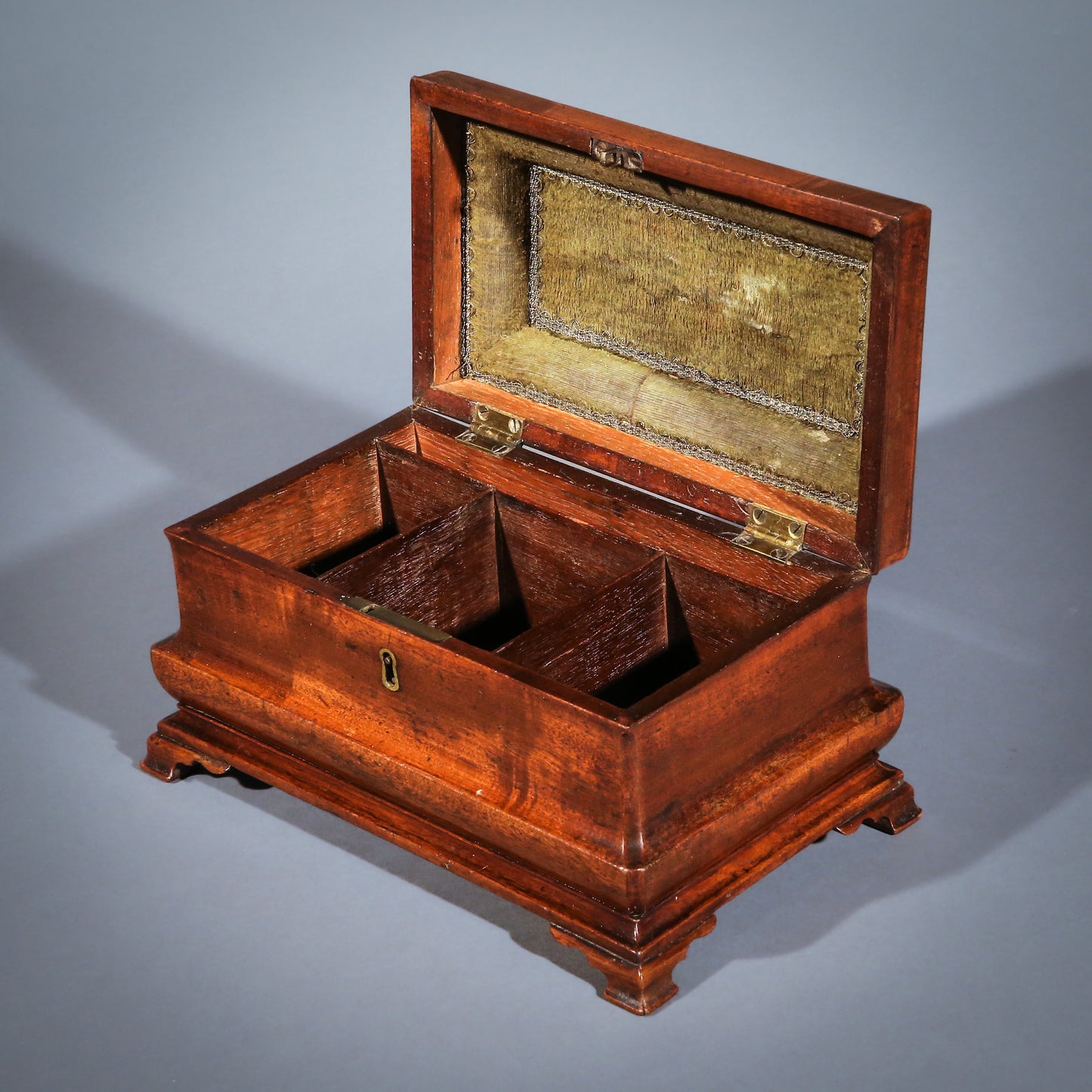 18th Century George III Period Tea Caddy