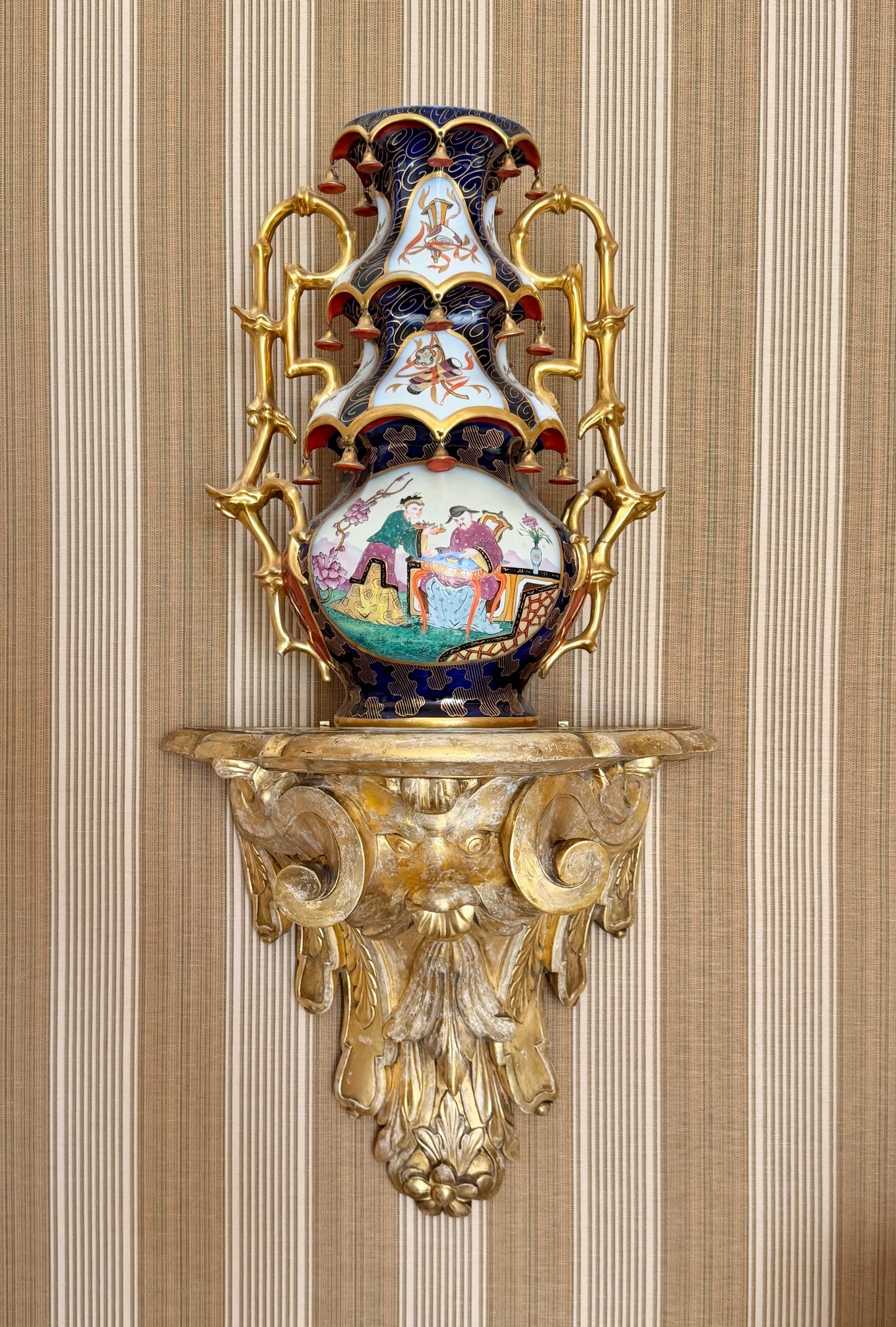 18th Century Giltwood Wall Brackets