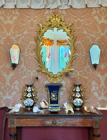 Venetian Etched Mirror Wall Lights