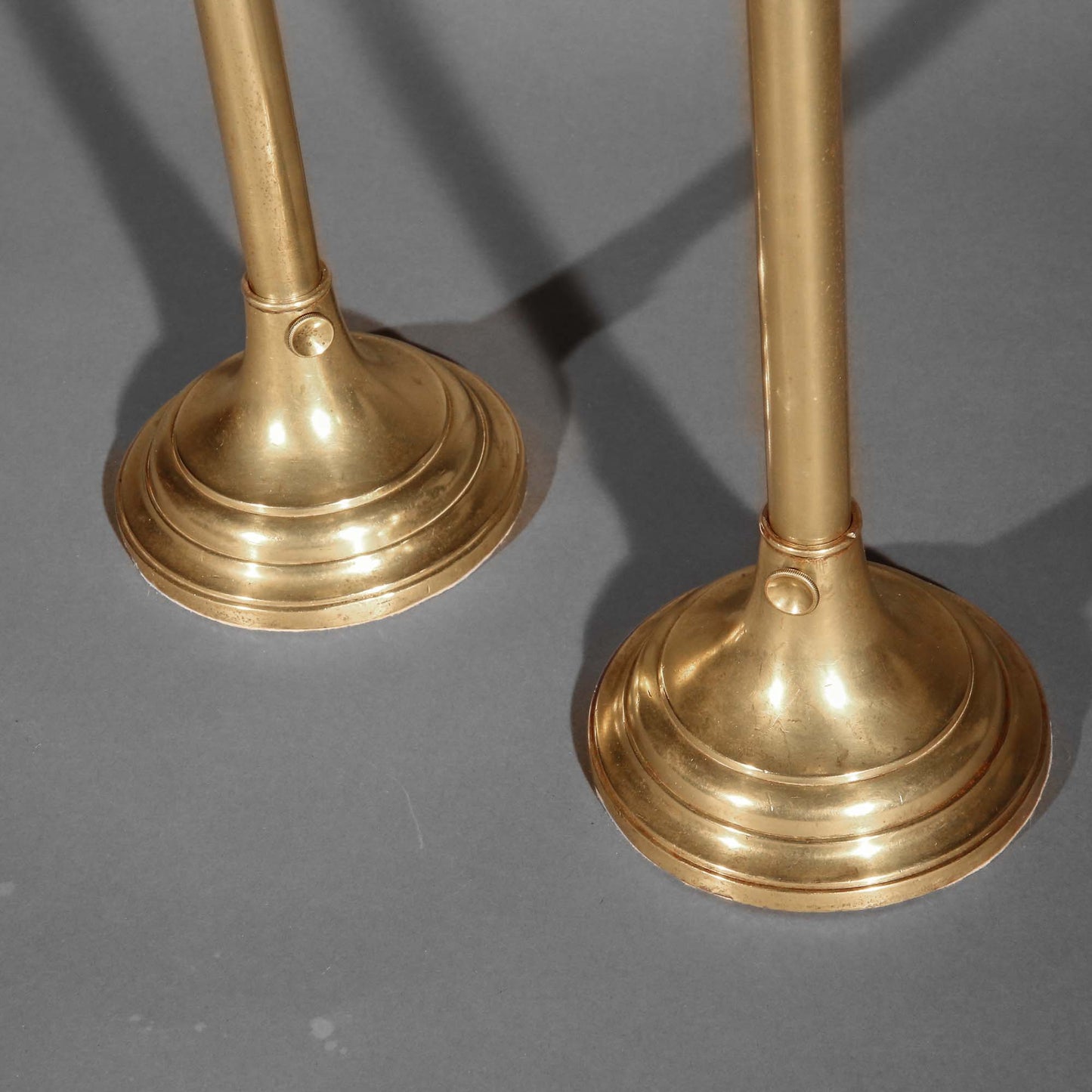 Very Tall Brass Table Lamps