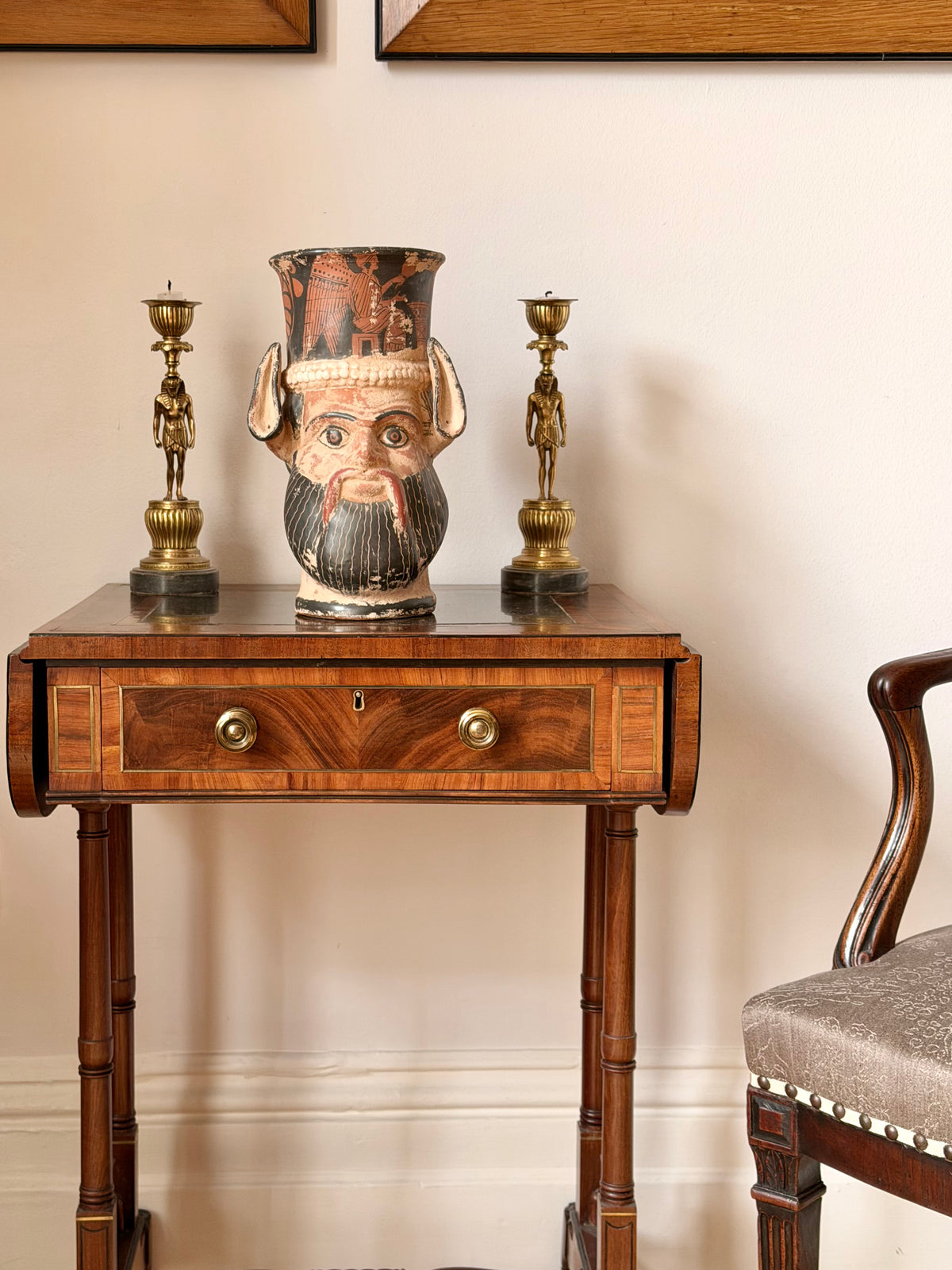 Satyr’s Head Vase