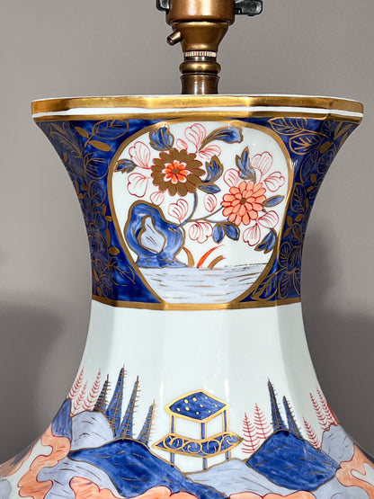 Pair of Imari Table Lamps