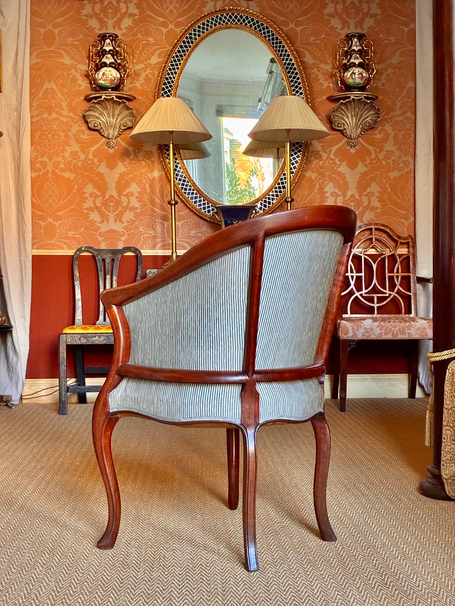 19th Century Bergère Armchair