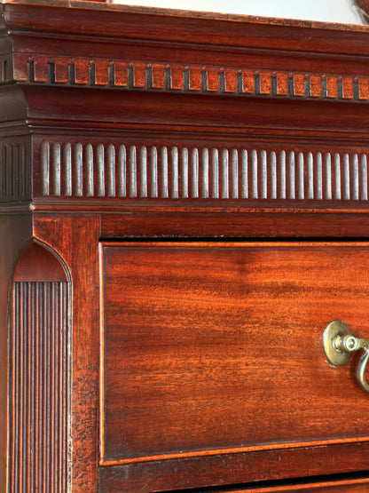 Fine Georgian Chippendale Chest on Chest