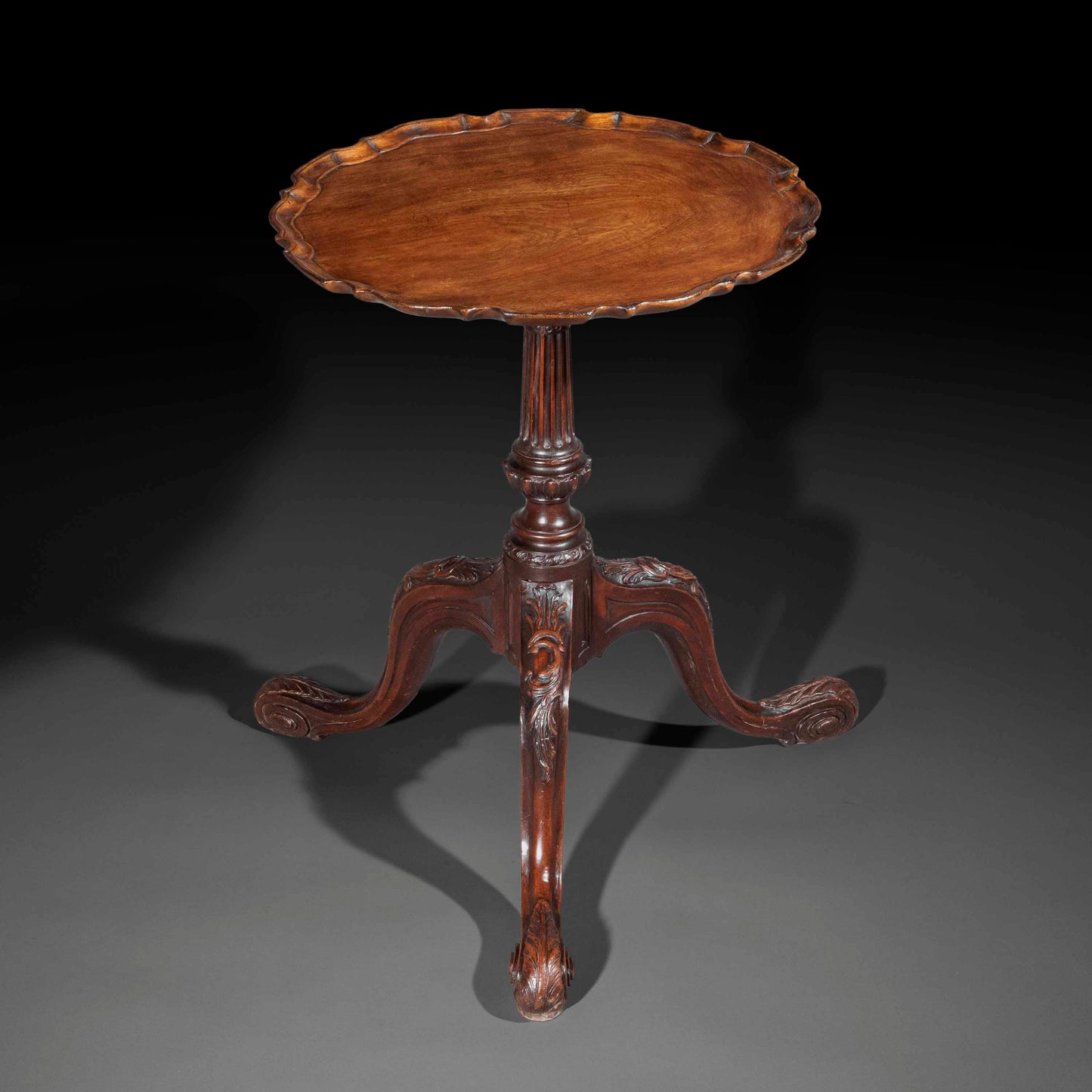 18th Century Pie-Crust Wine Table