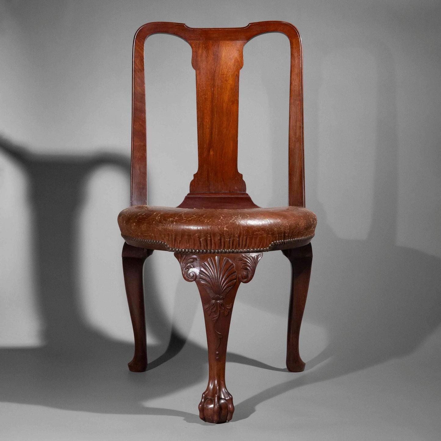 19th Century Queen Anne Style Tripod Chair