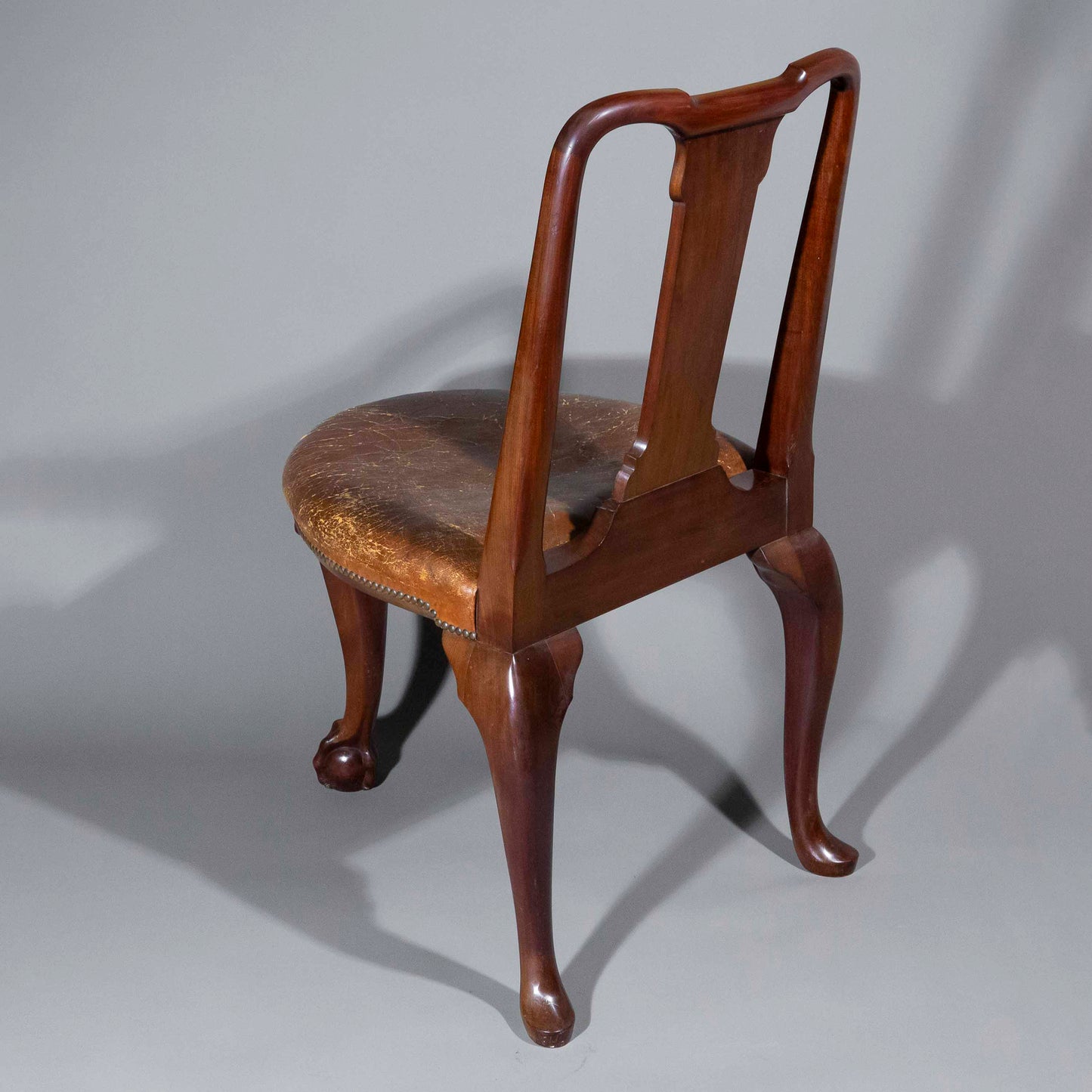 19th Century Queen Anne Style Tripod Chair