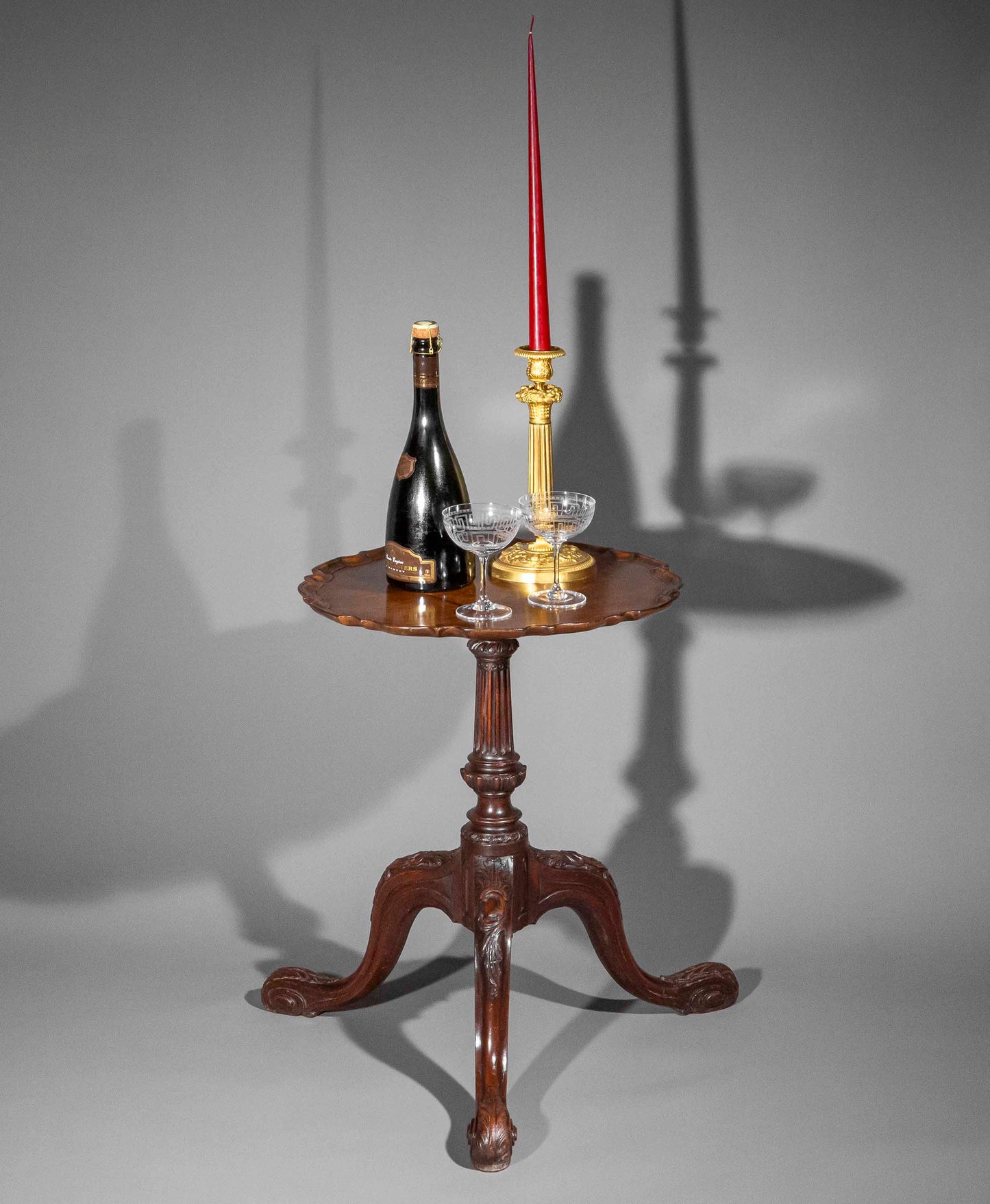 18th Century Pie-Crust Wine Table