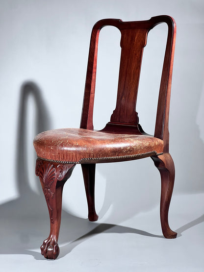 19th Century Queen Anne Style Tripod Chair