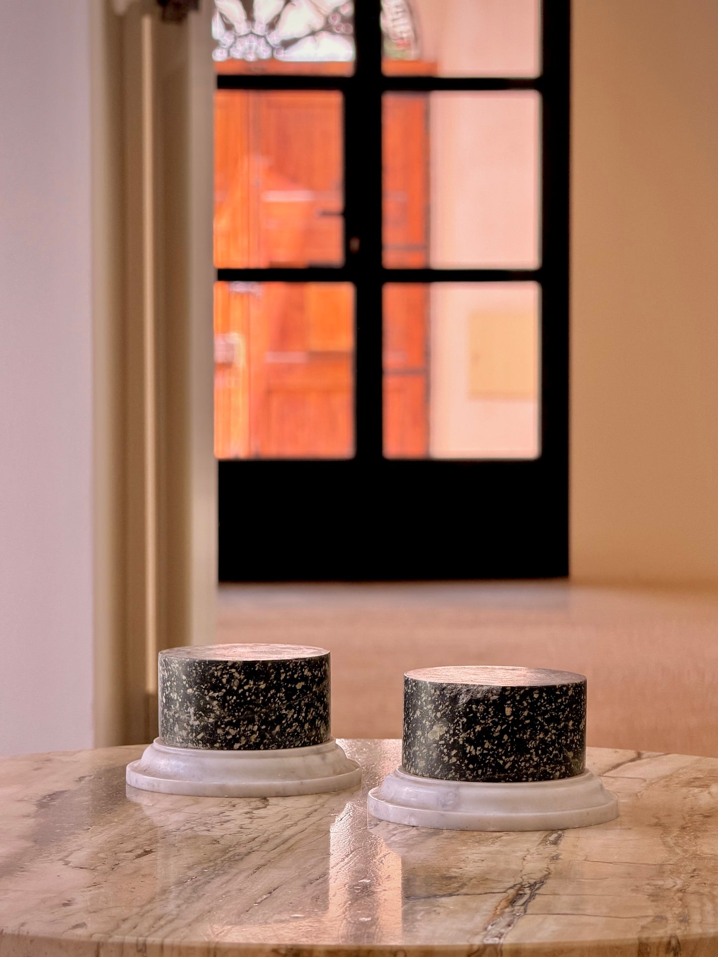 Grand Tour Black Porphyry Plinths