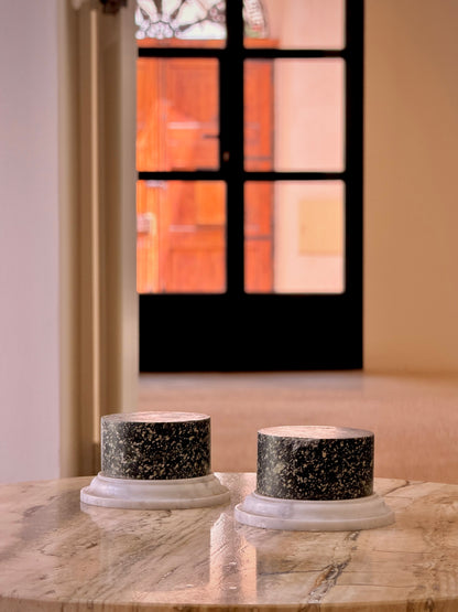 Grand Tour Black Porphyry Plinths