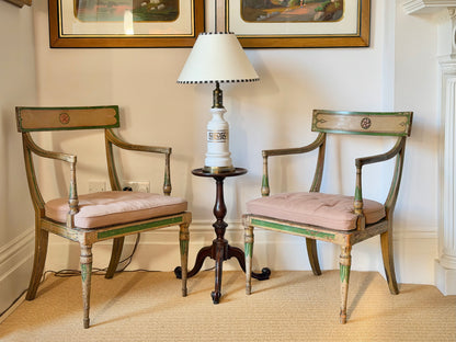 Early 19th Century Painted Armchairs