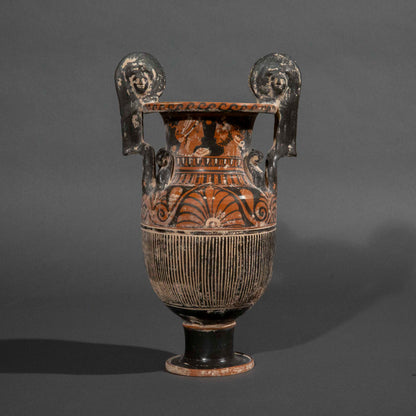 Large Grand Tour Volute-Krater Lamp