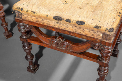 Gottlieb Bindesbøll: Danish Neo-Antique 'Pompeian' Chairs