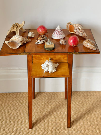 Small Regency Satinwood Lamp Table