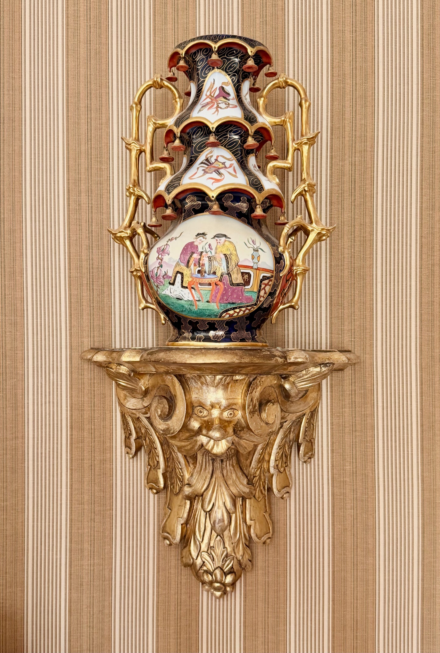 18th Century Giltwood Wall Brackets