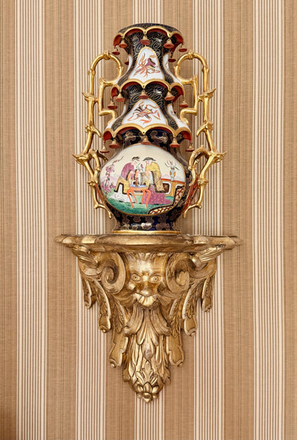 18th Century Giltwood Wall Brackets