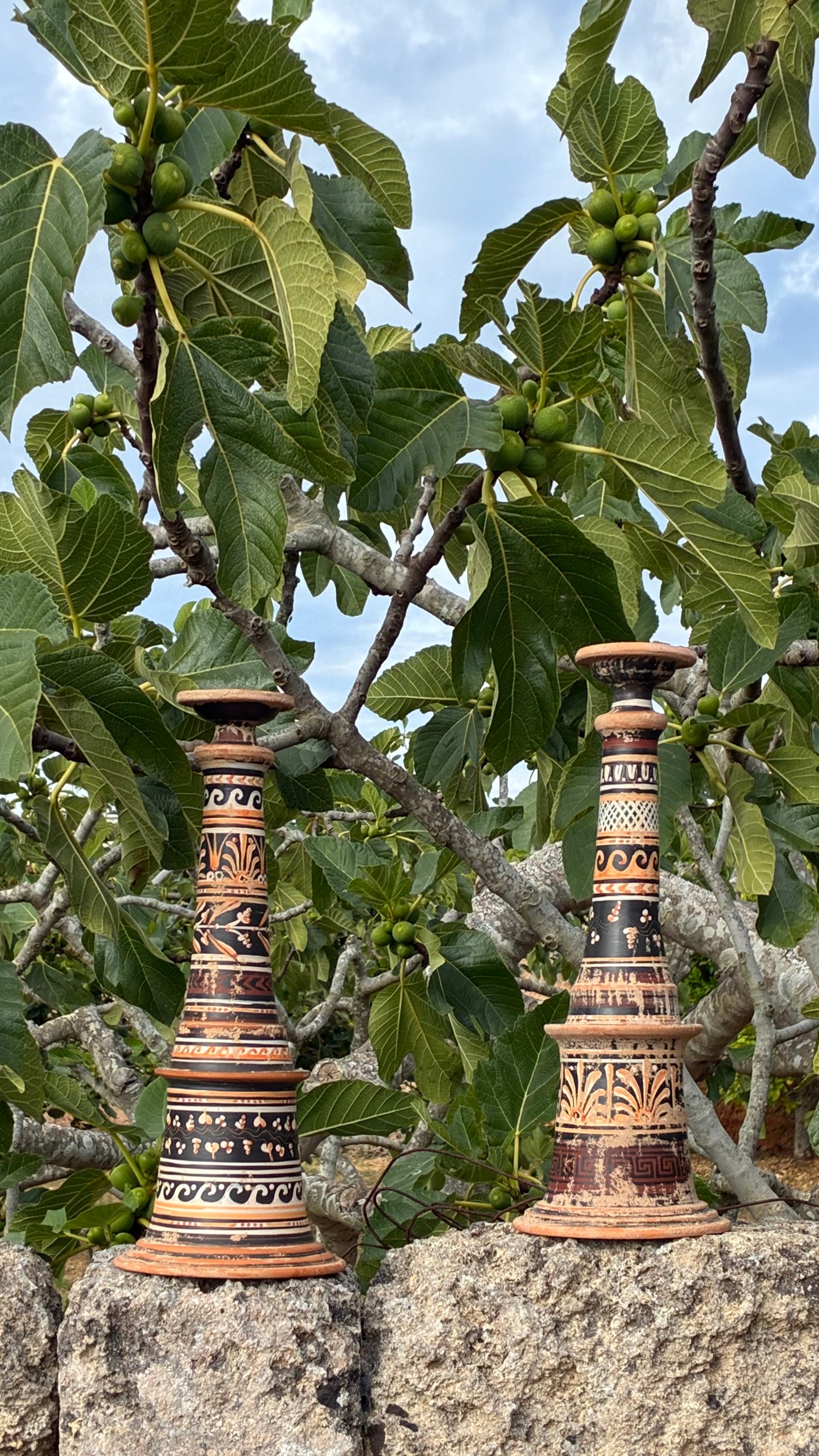 Egnazia Lamp — Pair