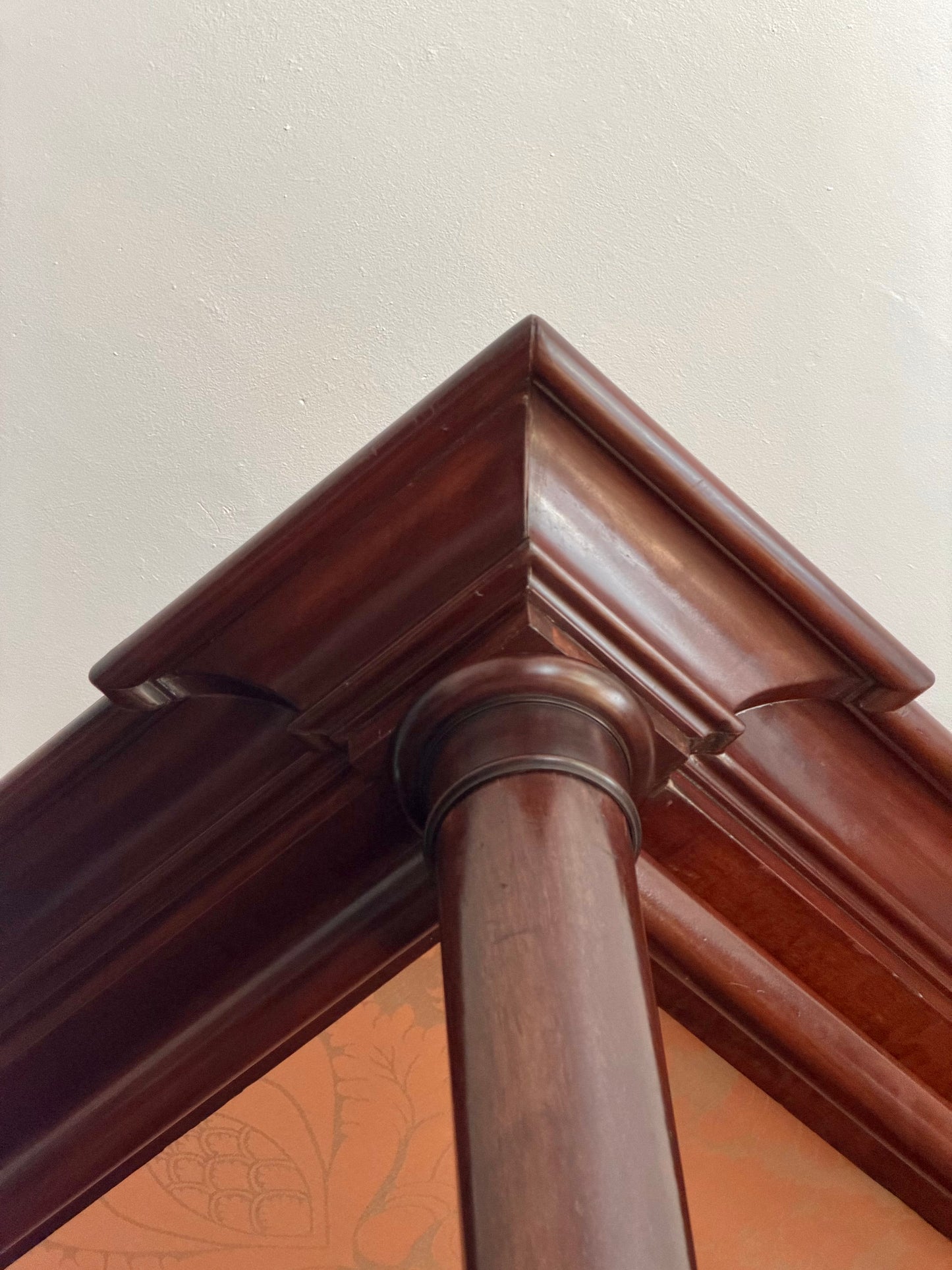 Early 19th Century Mahogany Four Poster Canopy Bed