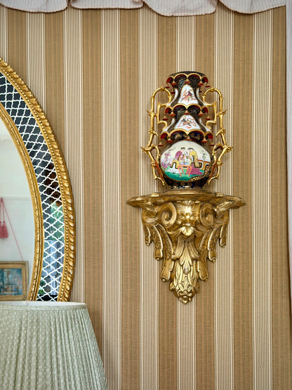 18th Century Giltwood Wall Brackets