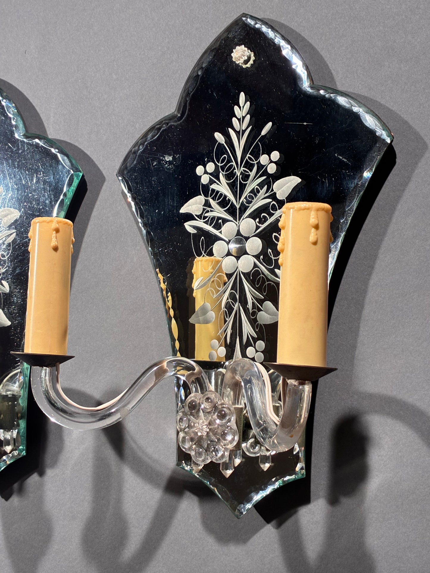 Venetian Mirrored Sconces