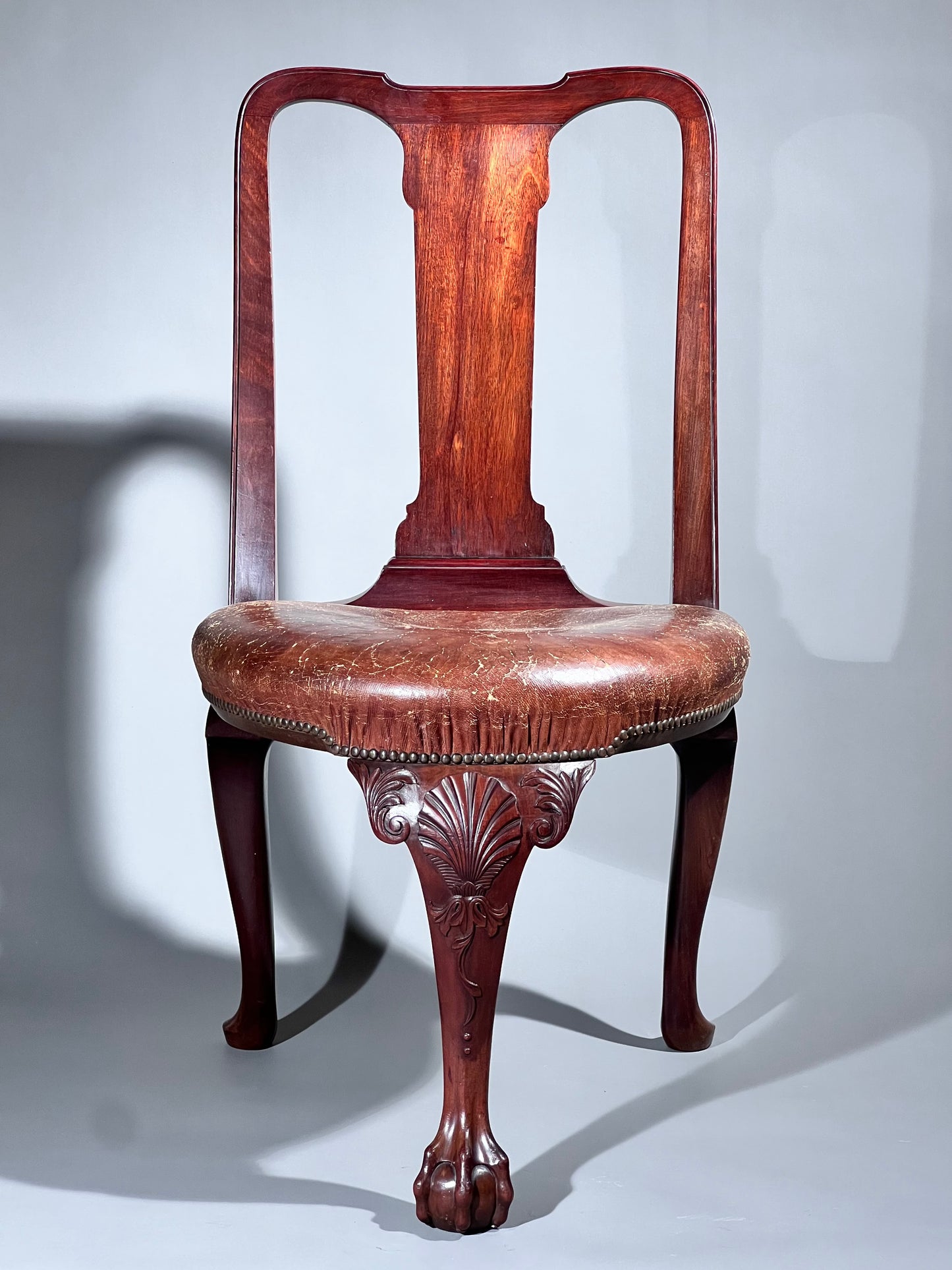 19th Century Queen Anne Style Tripod Chair