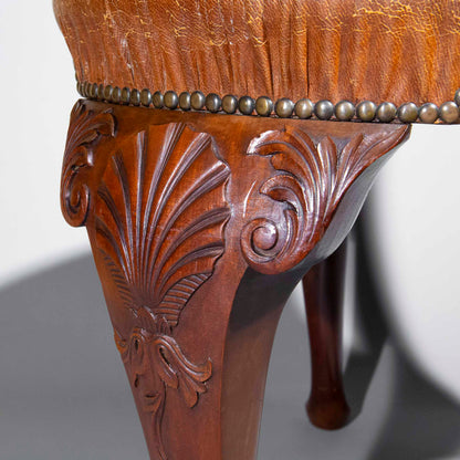 19th Century Queen Anne Style Tripod Chair