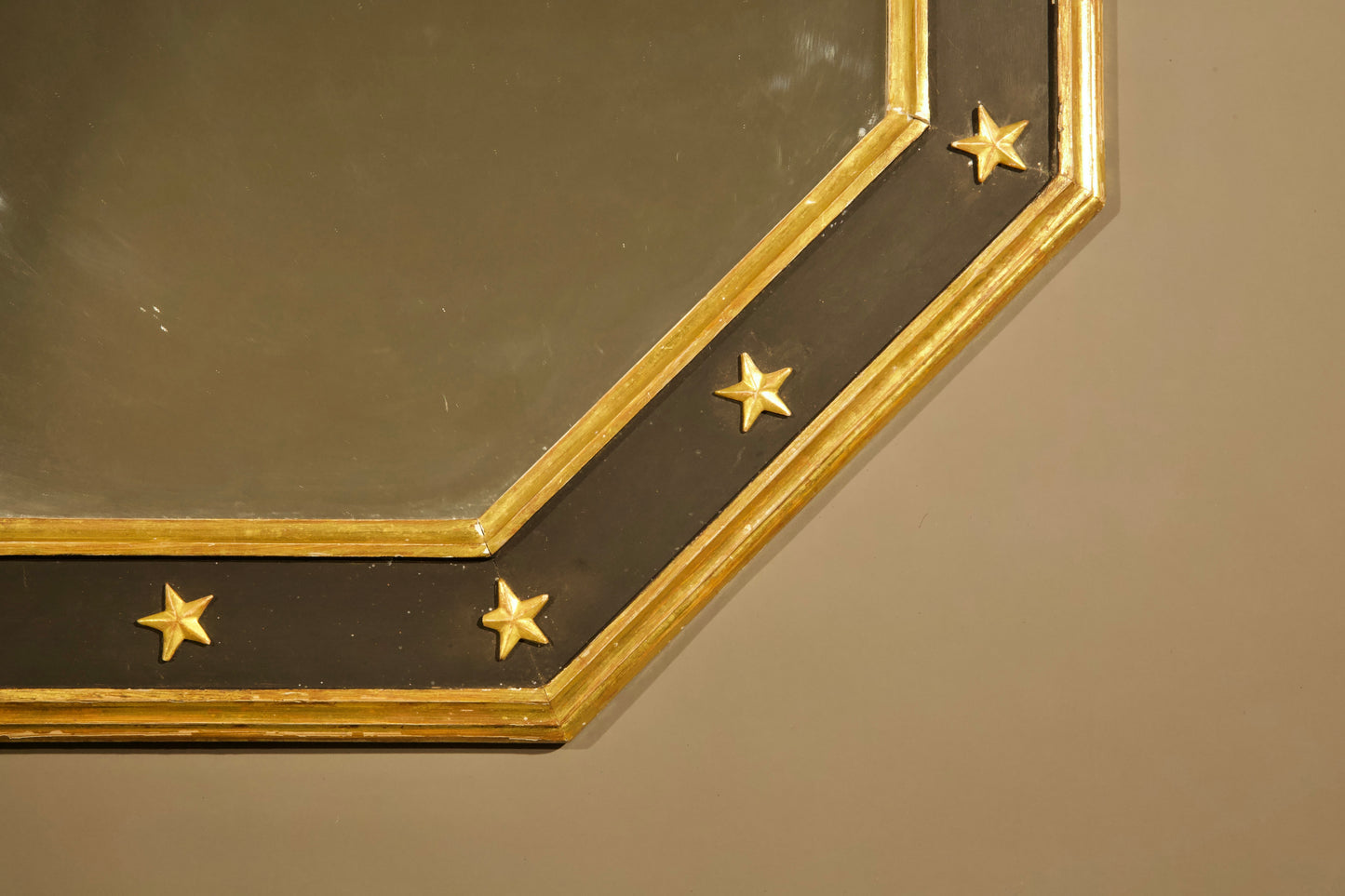 Regency Style Octagonal Wall Mirror