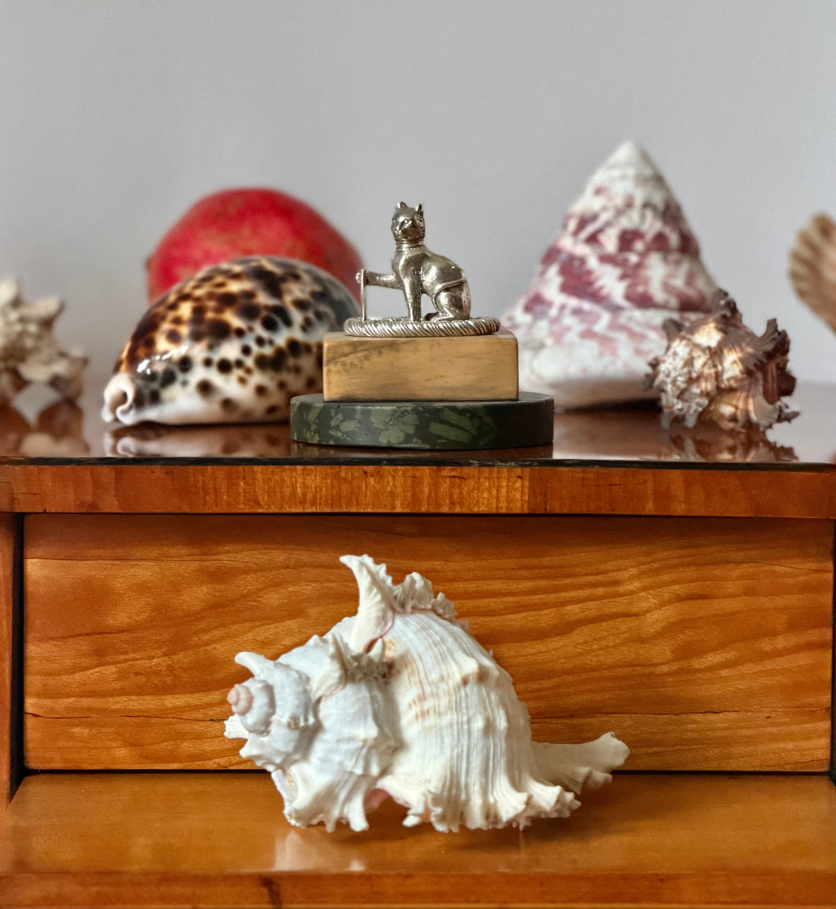 Small Regency Satinwood Lamp Table