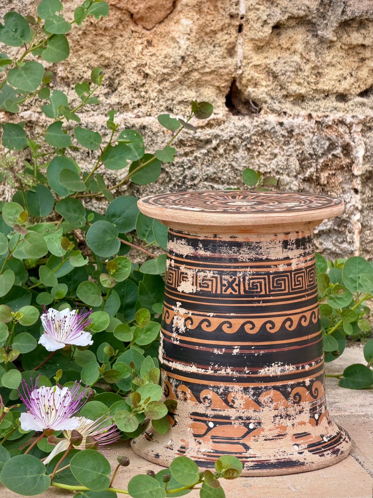 Messapia Lamp — Pair