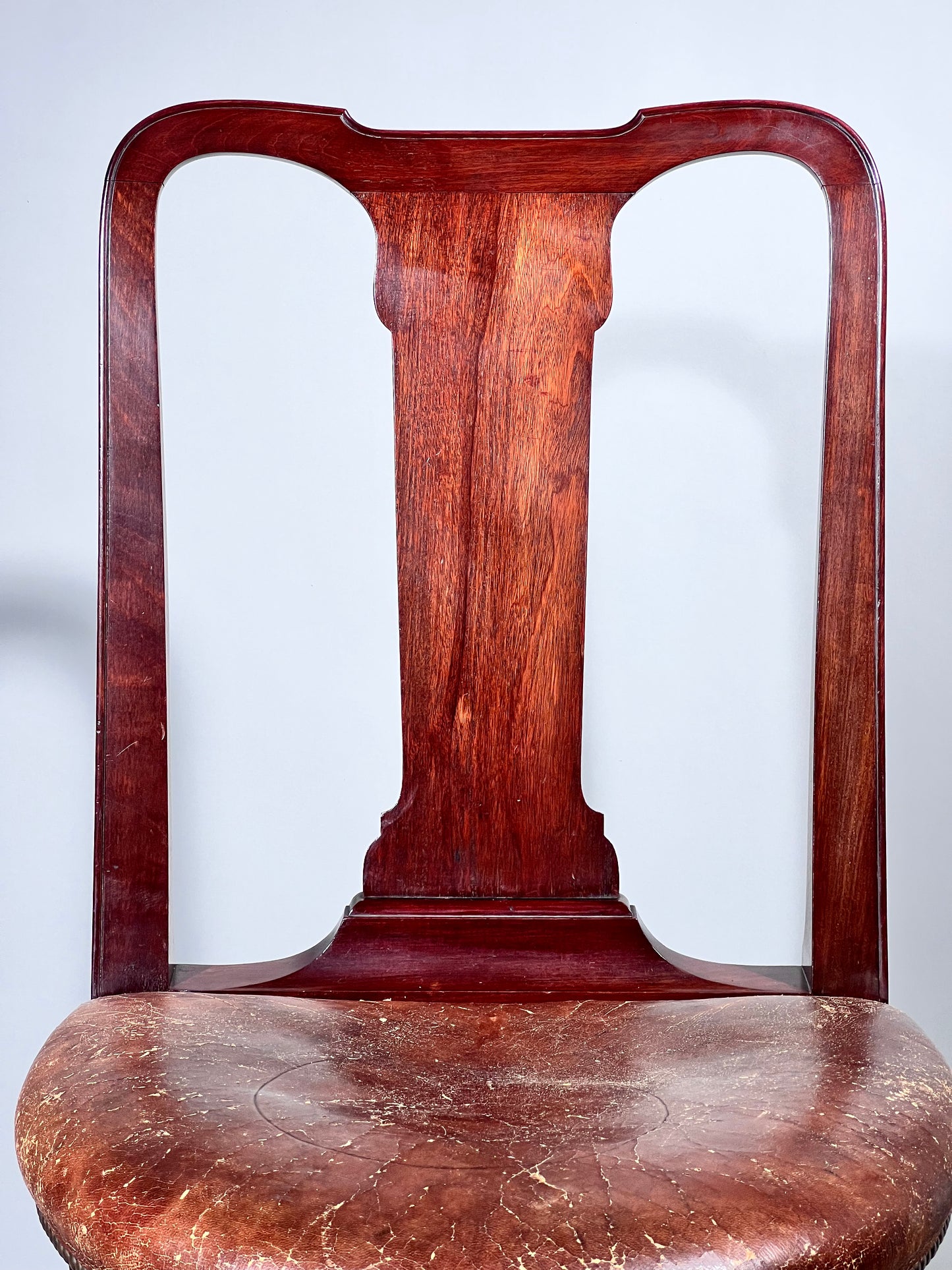 19th Century Queen Anne Style Tripod Chair