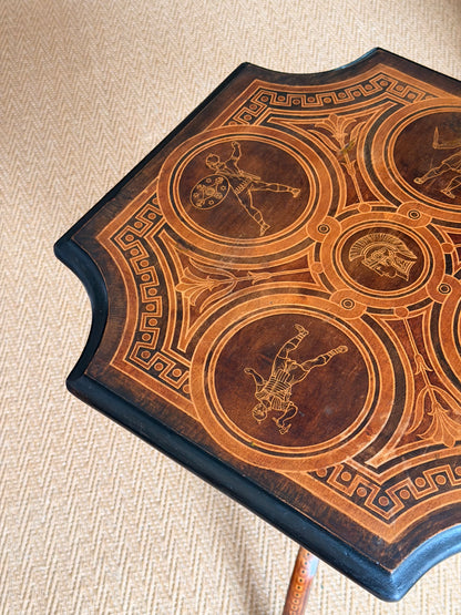 19th Century “Gladiator” Tripod Table
