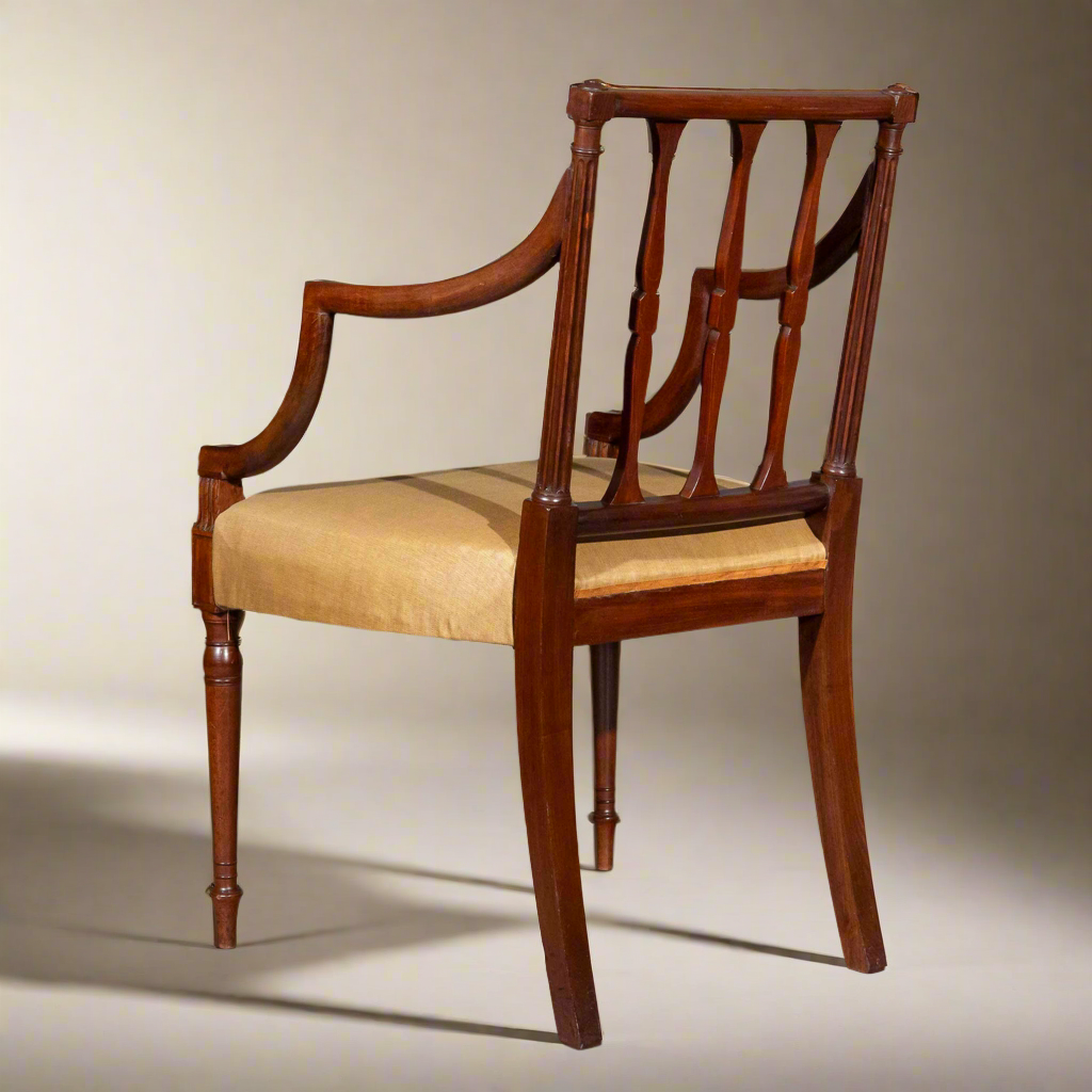 Fine Pair of George III Armchairs