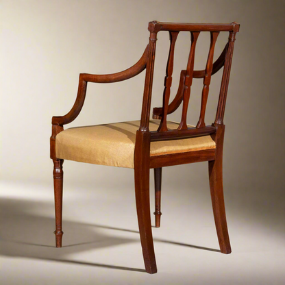 Fine Pair of George III Armchairs