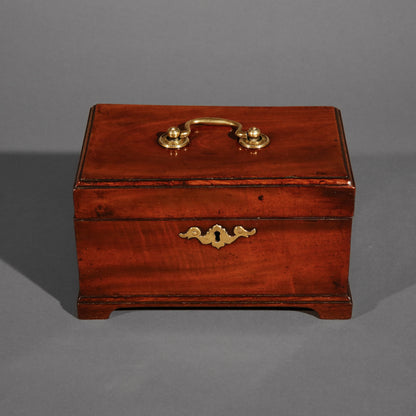 18th Century George III Period Tea Caddy