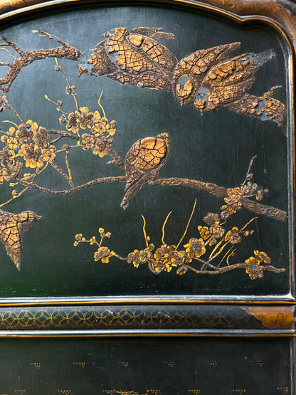 19th Century Chinese Lacquer Screen