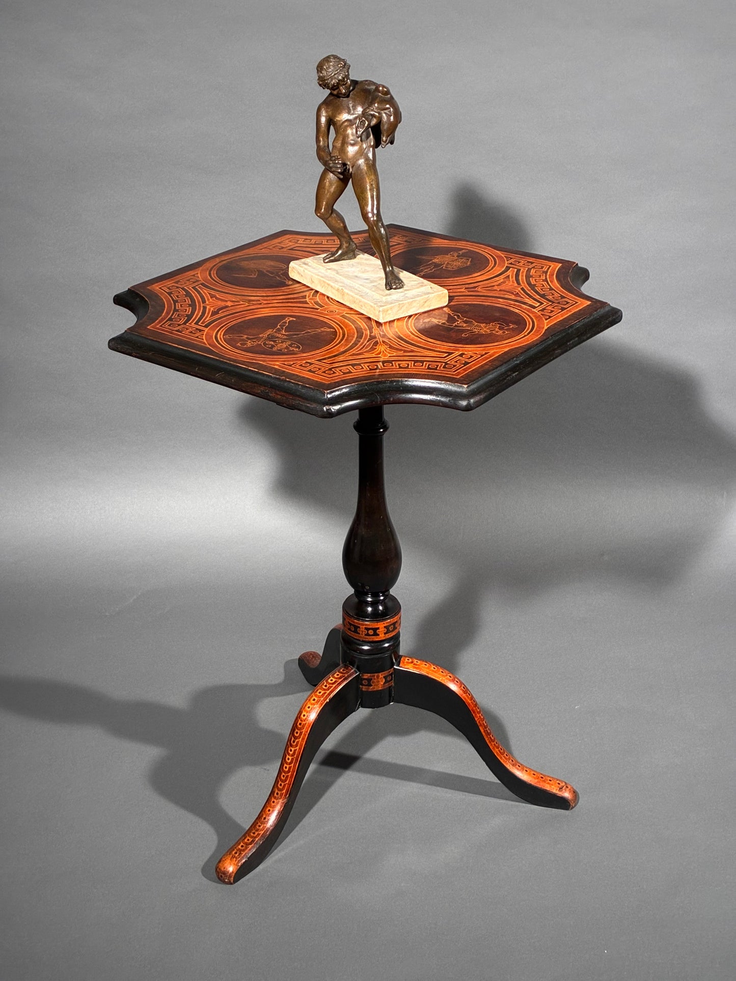 19th Century “Gladiator” Tripod Table