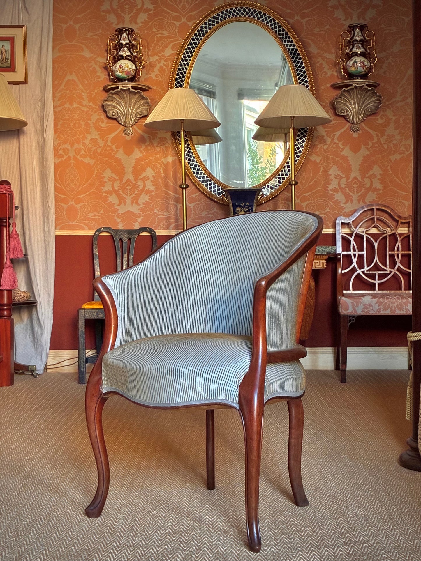 19th Century Bergère Armchair