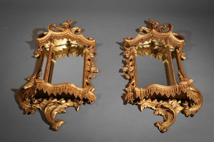 Pair of 19th Century Giltwood Wall Mirrors