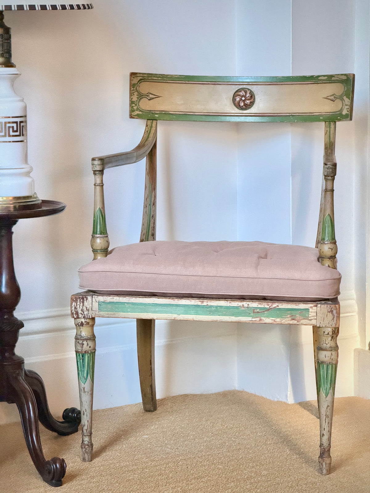 Early 19th Century Painted Armchairs