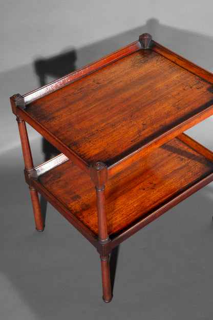 Pair of Early 19th Century Low Cocktail Tables or Etagérès