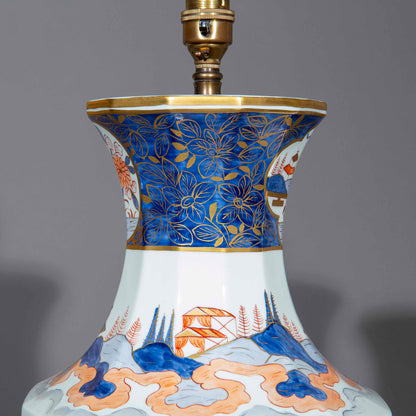 Pair of Imari Table Lamps