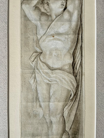 17th Century Study Of A Standing Youth
