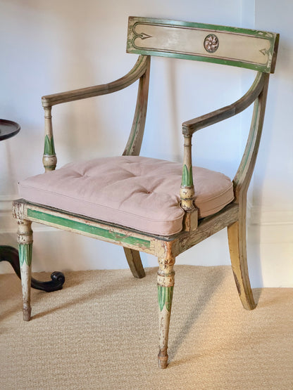 Early 19th Century Painted Armchairs