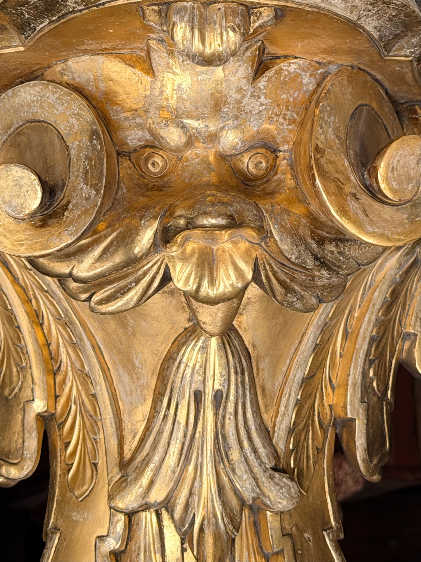 18th Century Giltwood Wall Brackets